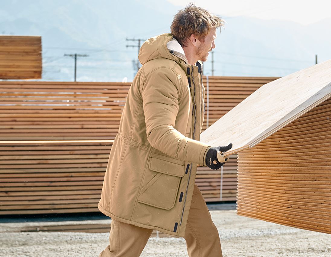 Work Jackets: Parka e.s.iconic + almondbrown 3