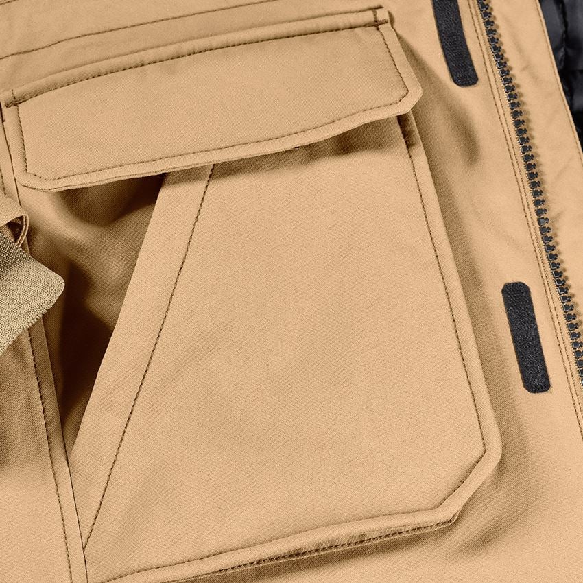 Work Jackets: Parka e.s.iconic + almondbrown 2