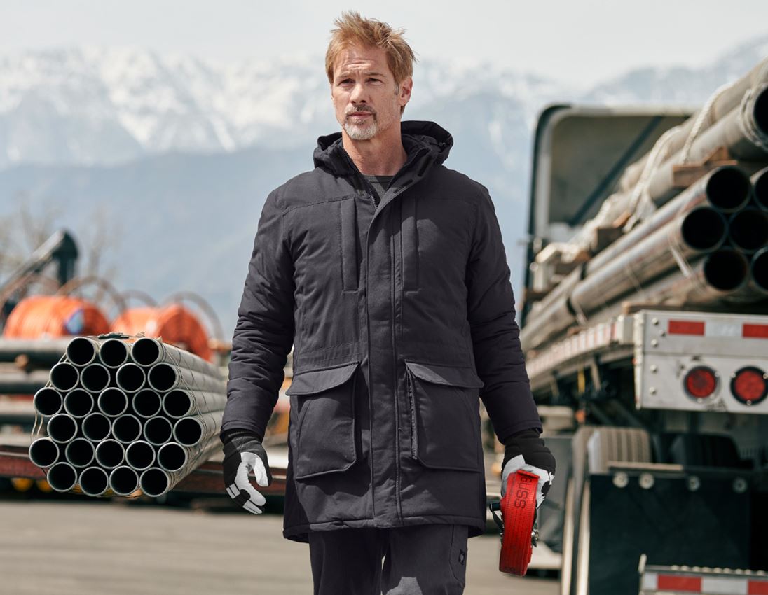 Jacken: Parka e.s.iconic + schwarz 2