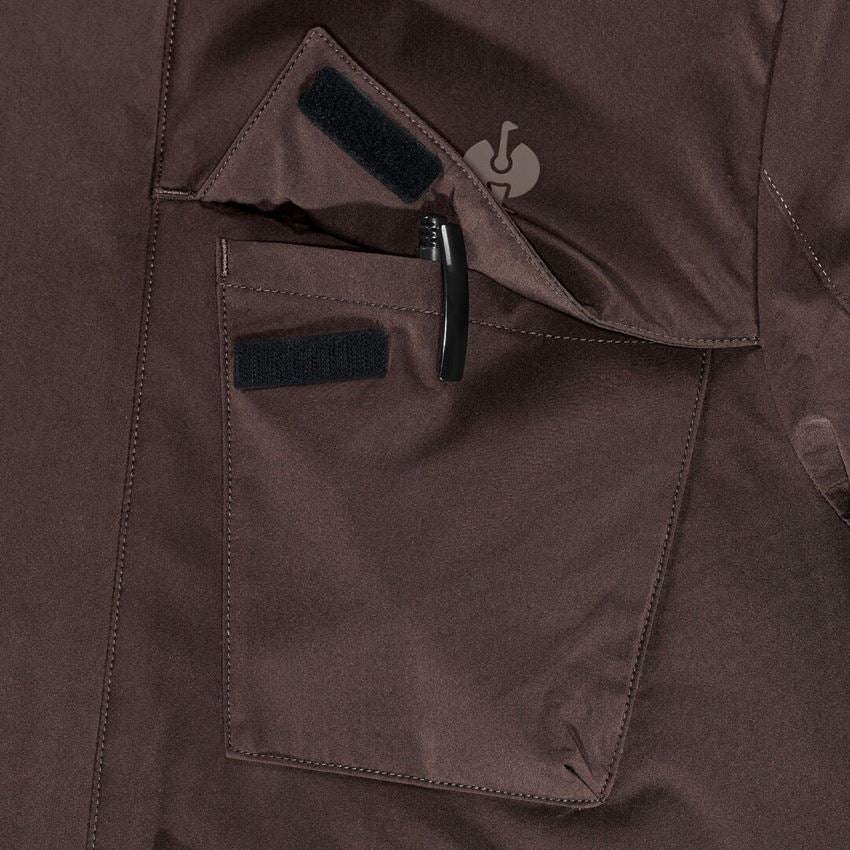 Vestes de travail: Veste d'hiver e.s.trail + marron/noisette 2