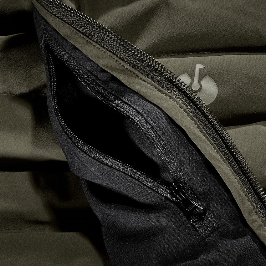 Gilets de travail: Gilet e.s.motion ten + vert camouflage 2