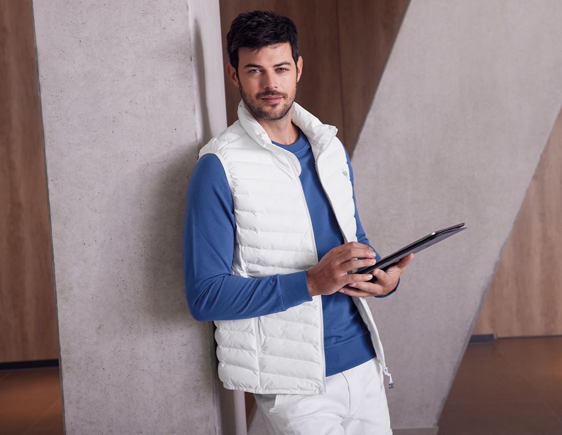 Gilets de travail: Gilet e.s.motion ten + blanc 1