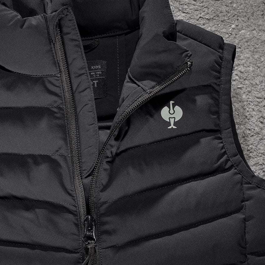 Gilets: Gilet e.s.motion ten, enfants + noir oxyde 2