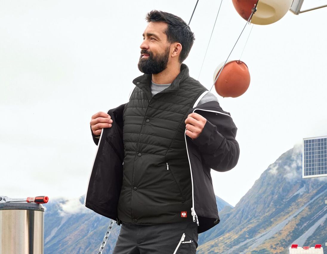 Work Jackets: 3 in 1 functional jacket e.s.ambition + black/platinum 1