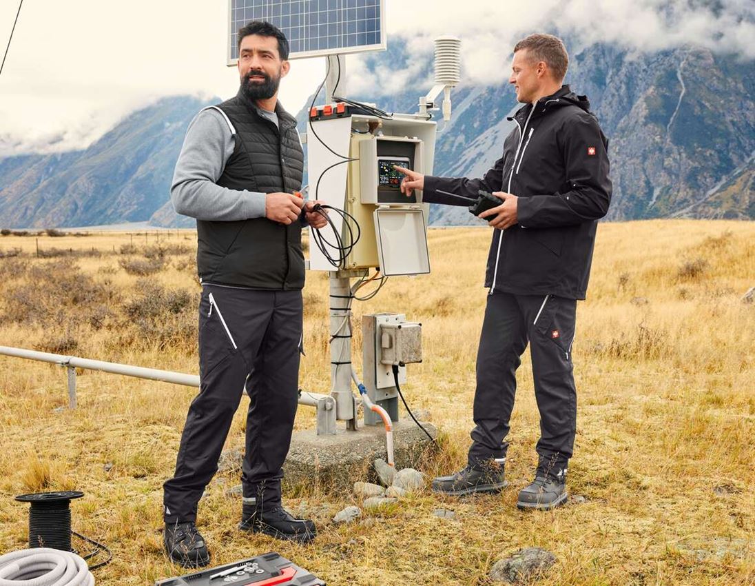 Work Jackets: 3 in 1 functional jacket e.s.ambition + black/platinum 2