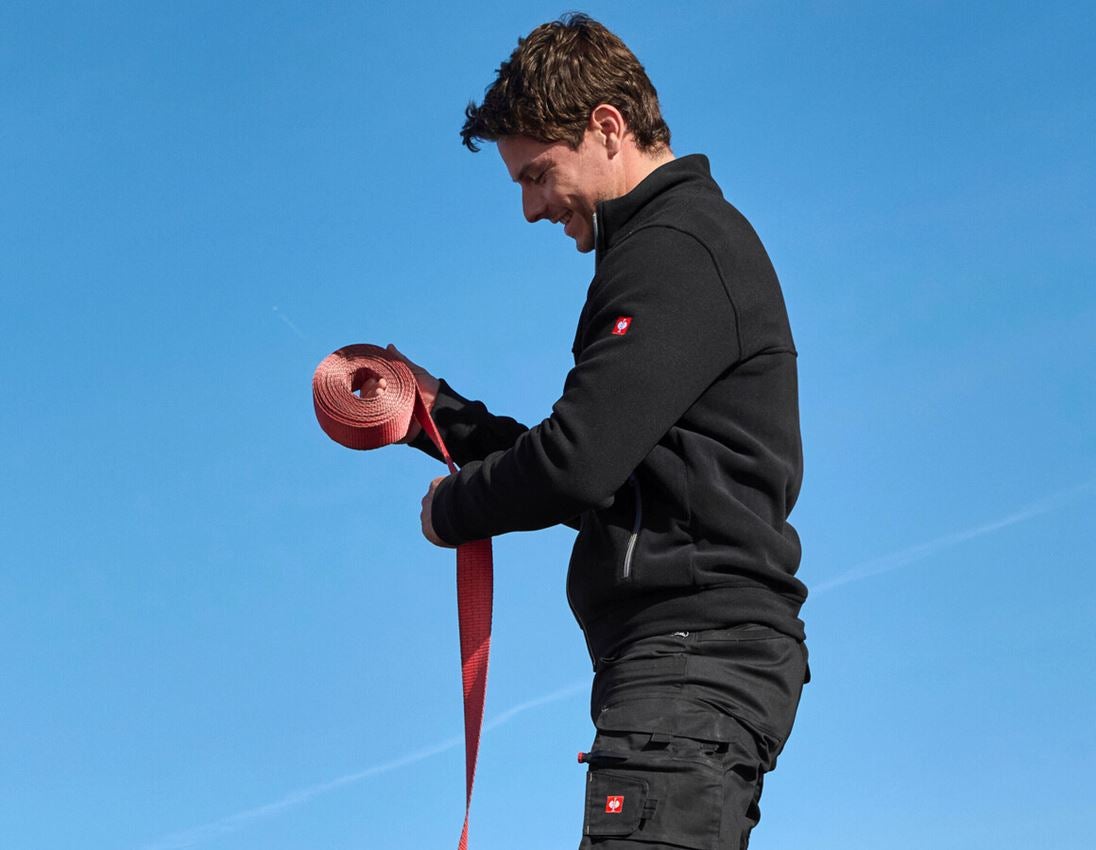 Vestes de travail: Veste double climafoam e.s.line.core + noir/platine 1