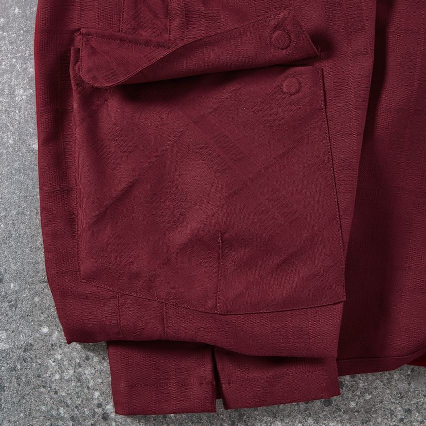 Pantalons de travail: e.s. Pantalon de travail pocket, femmes + rubis 2
