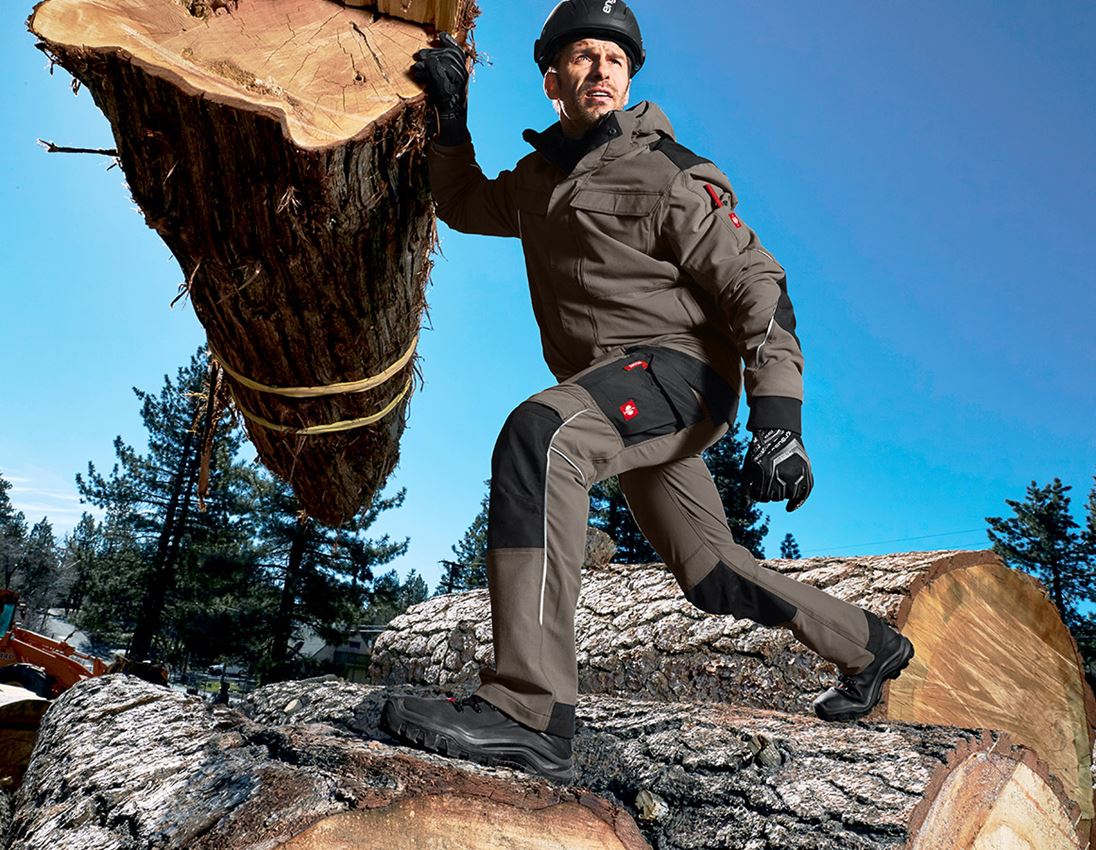 Themen: Funktions Bundhose e.s.dynashield + stein/schwarz 1