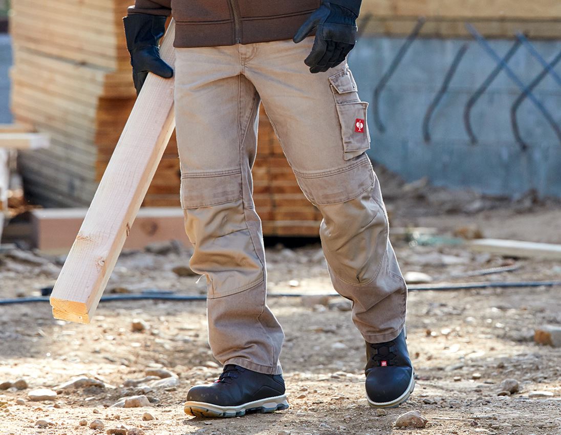 Work Trousers: Jeans e.s.motion denim + clay