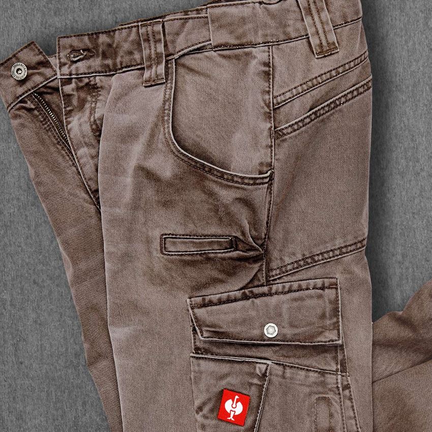 Work Trousers: e.s. Worker jeans + chestnut 2