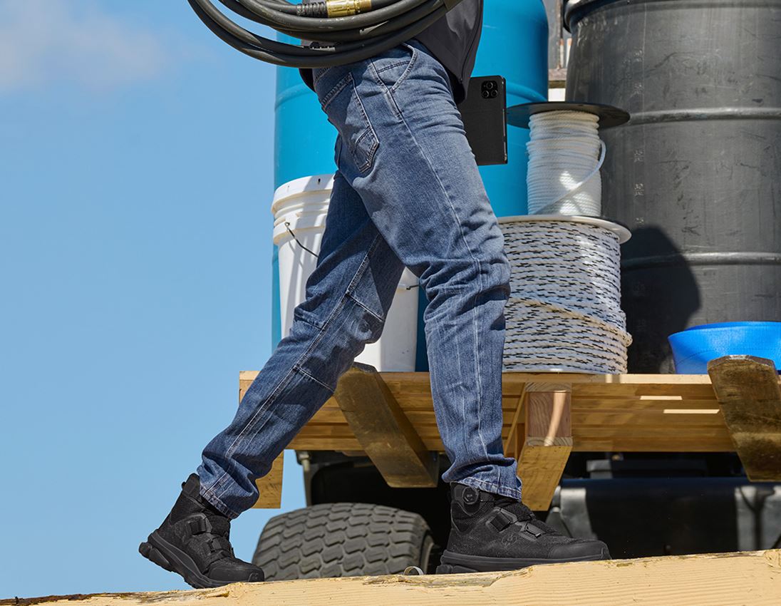 Themen: e.s. 5-Pocket-Jeans POWERdenim + stonewashed 1