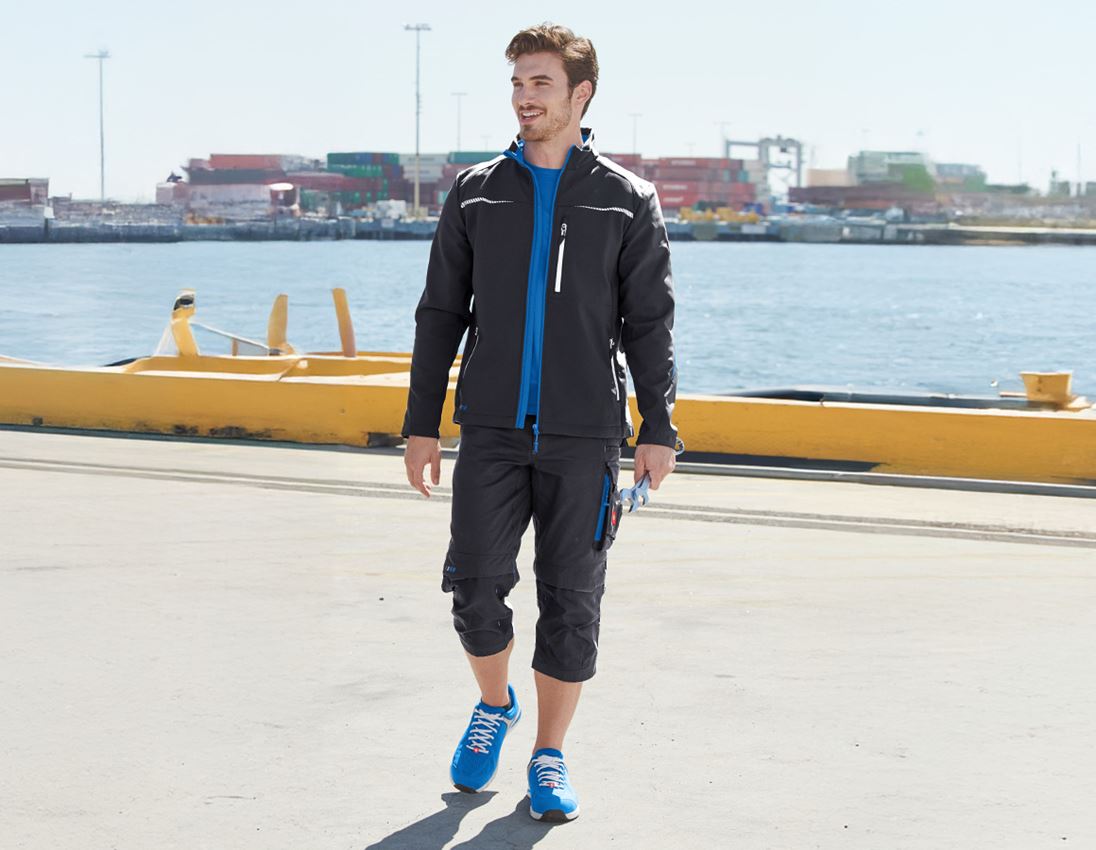 Hosen: Piratenhose e.s.motion 2020 + graphit/enzianblau 2