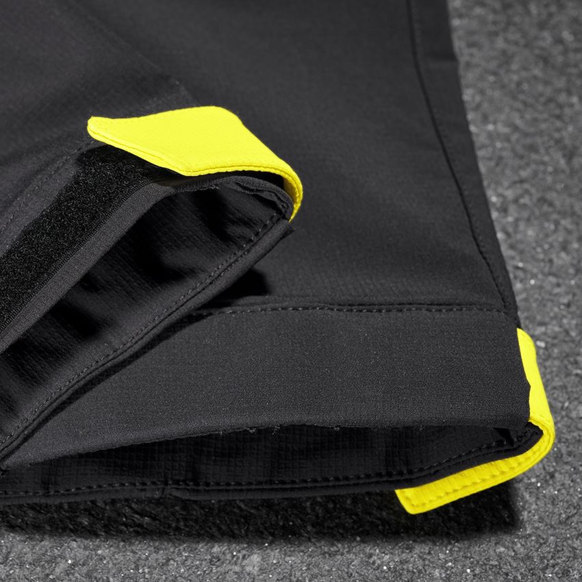 Thèmes: Pantalon de fonction e.s.trail, femmes + noir/jaune acide 2