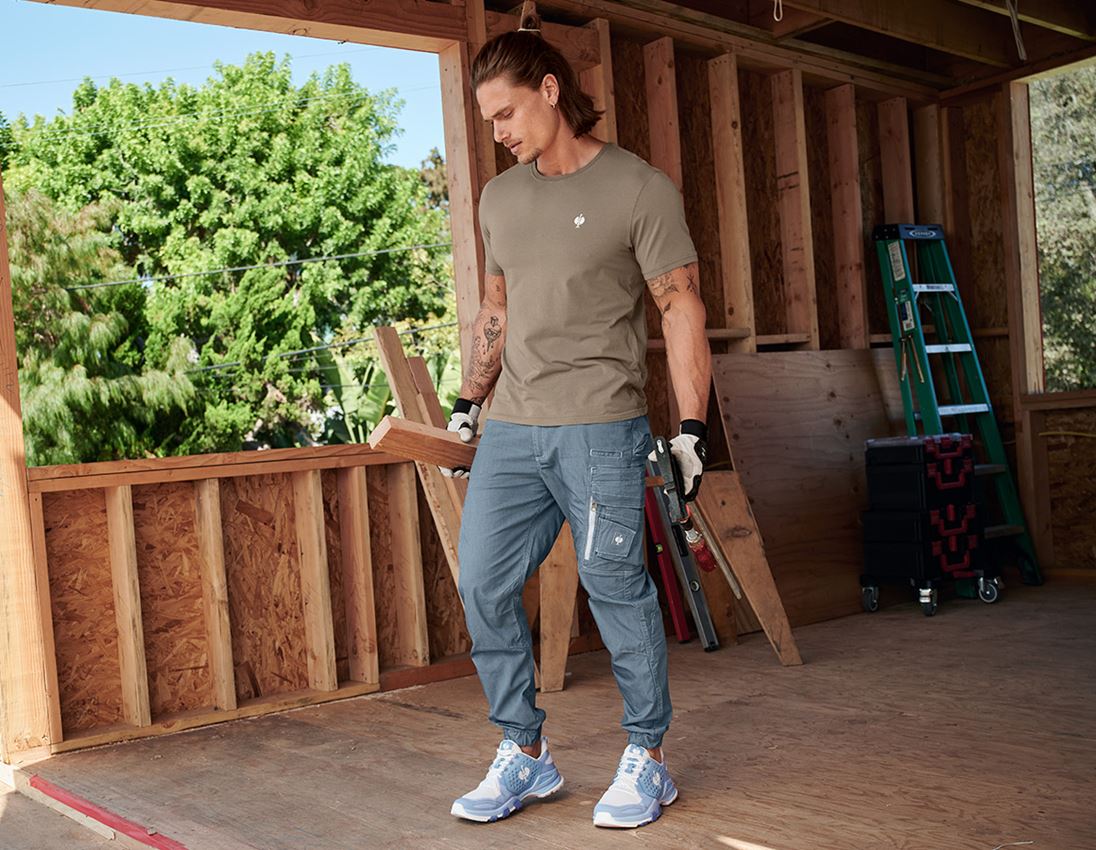 Thèmes: Pantalon Cargo e.s.motion ten d’été + bleu fumée 1
