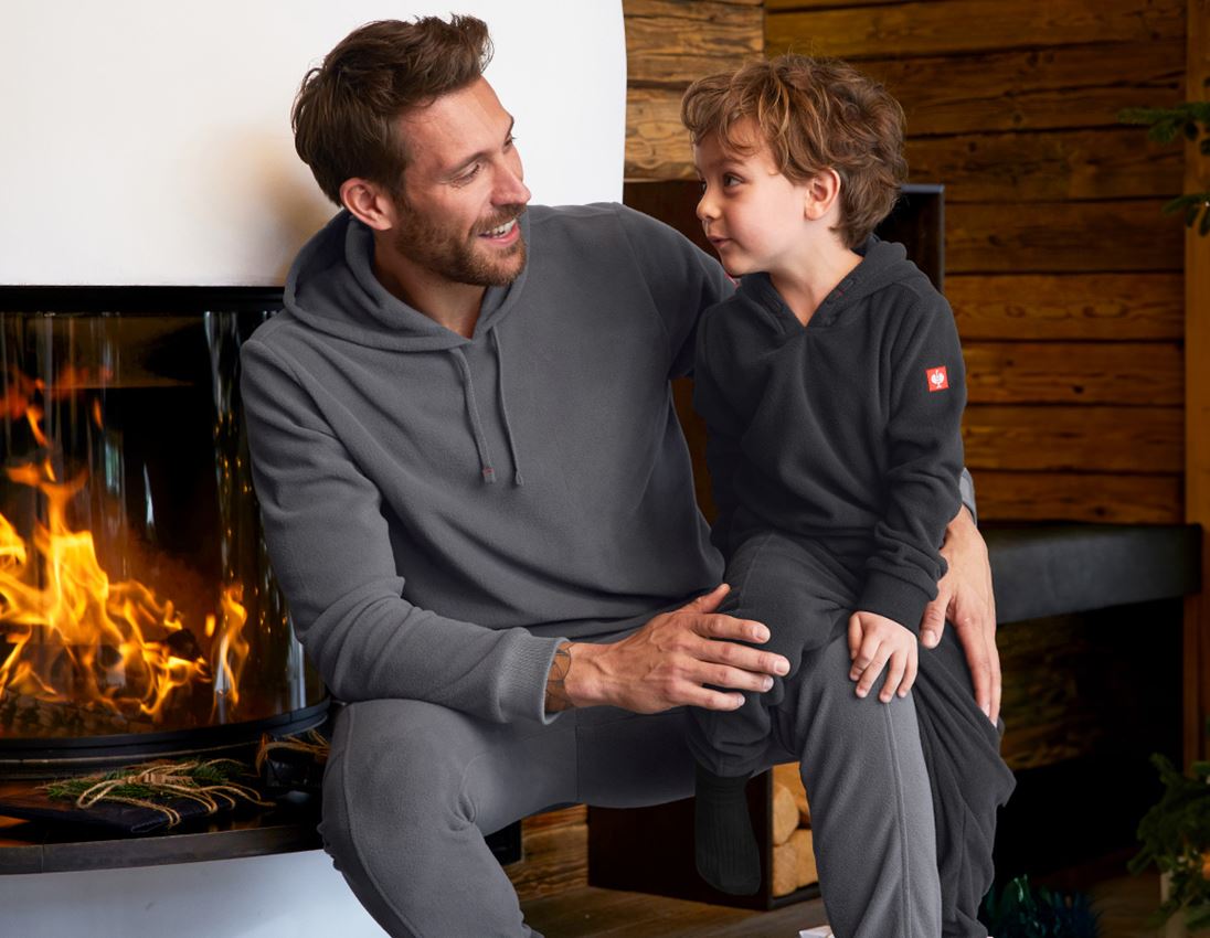 Accessories: e.s. Fleece Trousers,children's + black 1