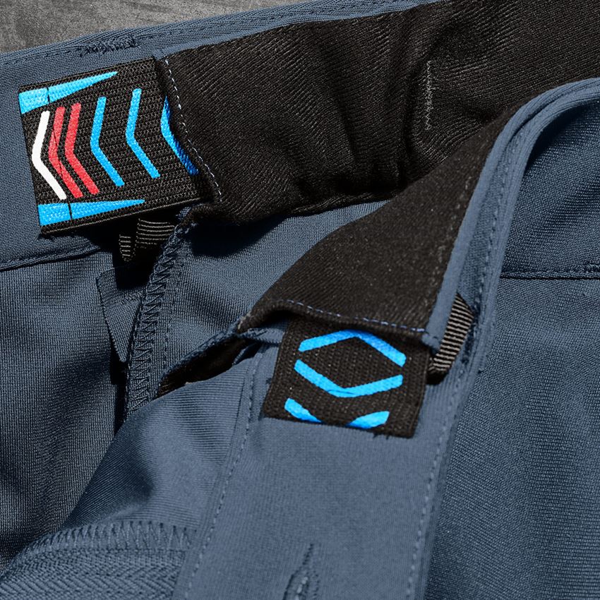 Pantalons de travail: Pantalon de travail Chino e.s.work&travel + bleu fer 2