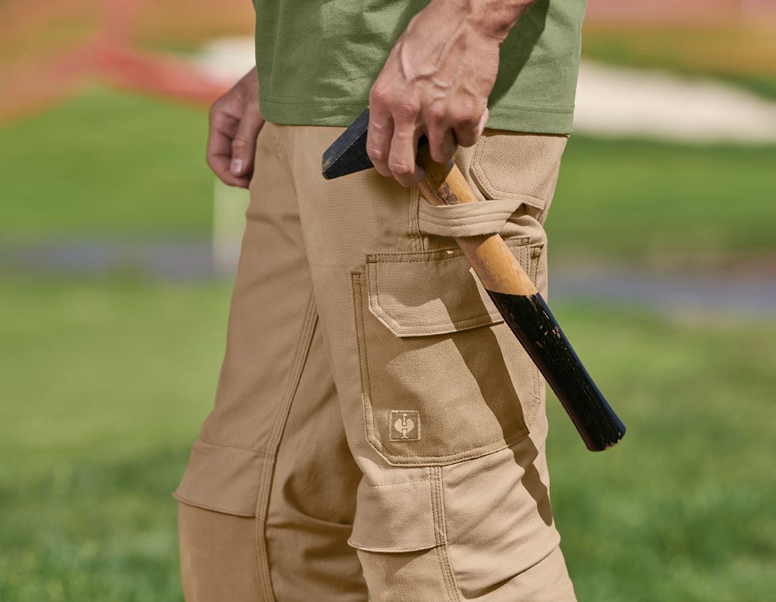 Work Trousers: Worker trousers e.s.iconic + almondbrown 1