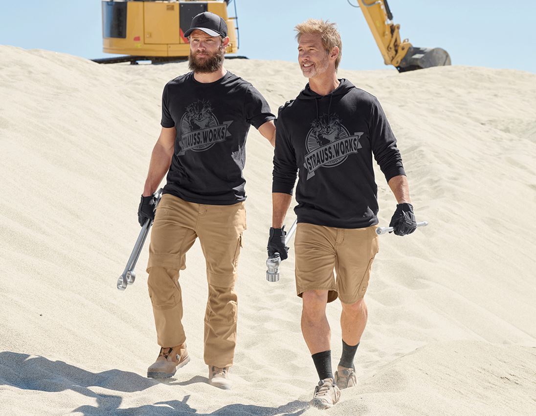 Work Trousers: Worker trousers e.s.iconic + almondbrown 6