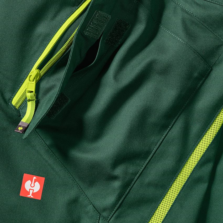 Hosen: Multipocket-Hose e.s.ambition + grün/warngelb 2