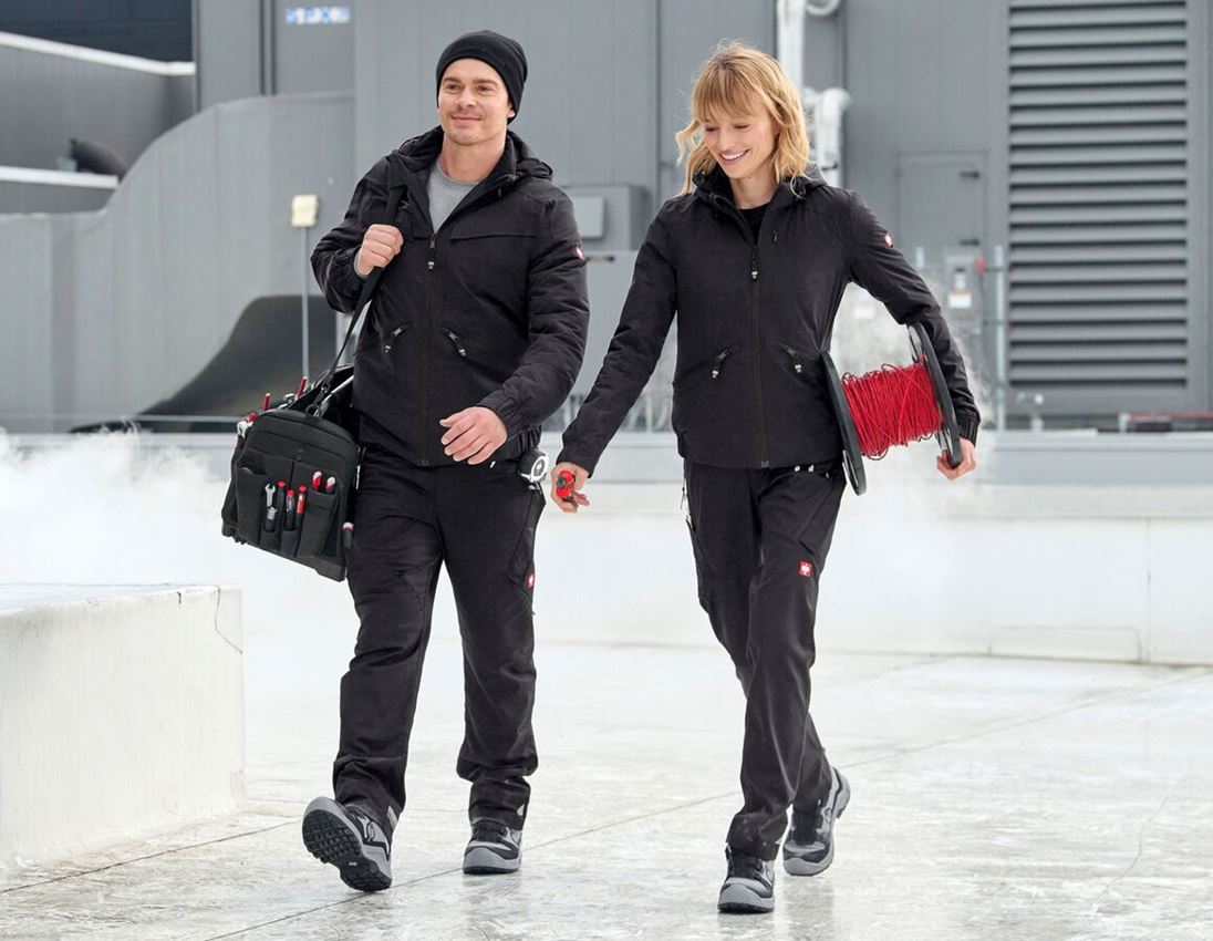 Work Trousers: Multipocket trousers e.s.ambition, ladies' + black 2