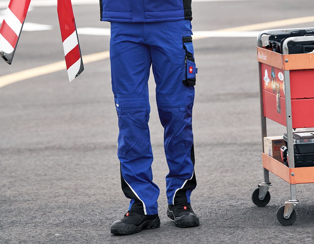 Clothing: SET: Trousers + Winter trousers e.s.motion + royalblue/black