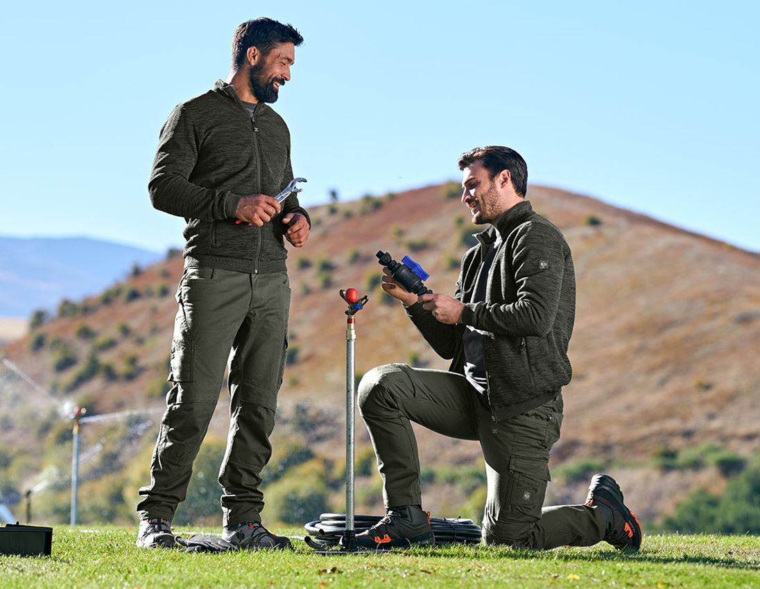 Work Trousers: SET: 2x Trousers e.s.motion ten + disguisegreen 1