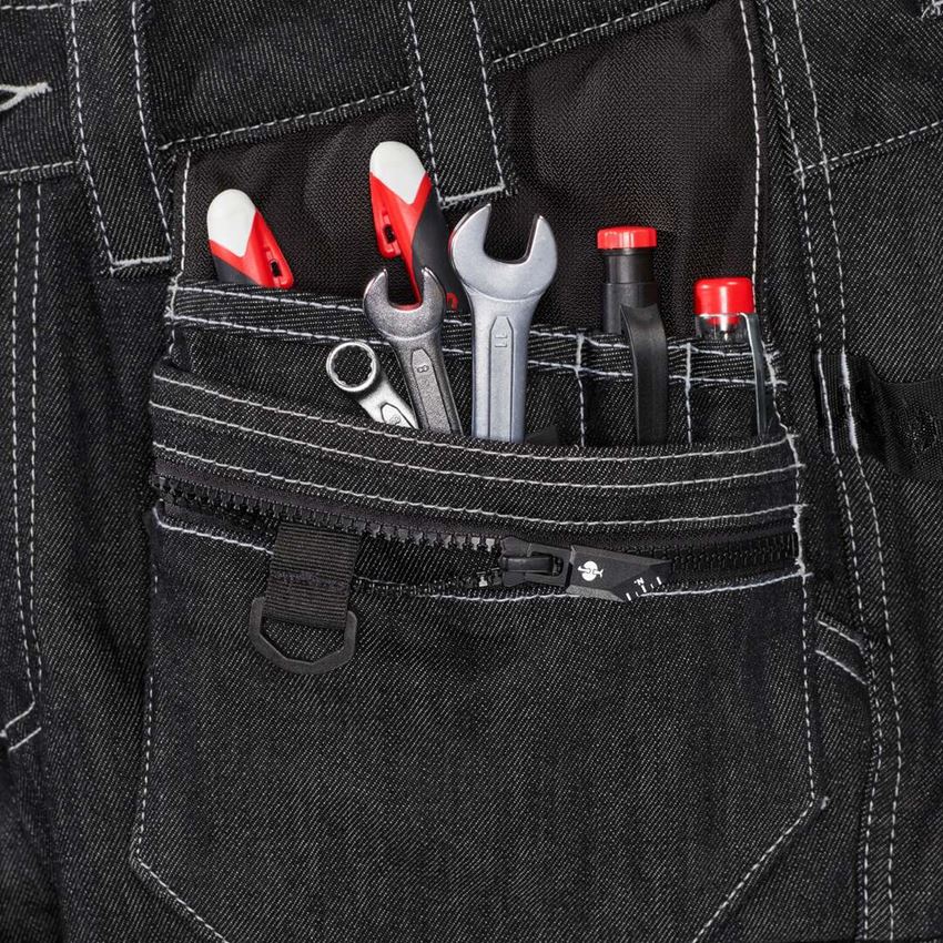 Pantalons de travail: POWERdenim jeans holster e.s.line.nordic + raw black 2