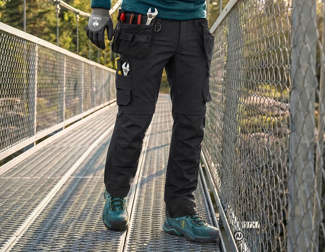 Généré / modifié par IA  - Thèmes: Pantalon taille élastique holster e.s.line.nordic + noir