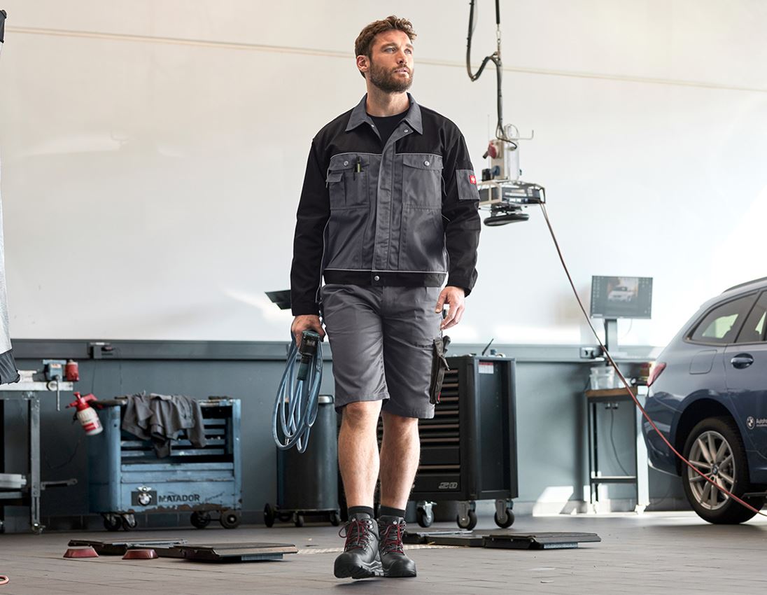 Work Jackets: Work jacket e.s.image + grey/black 3