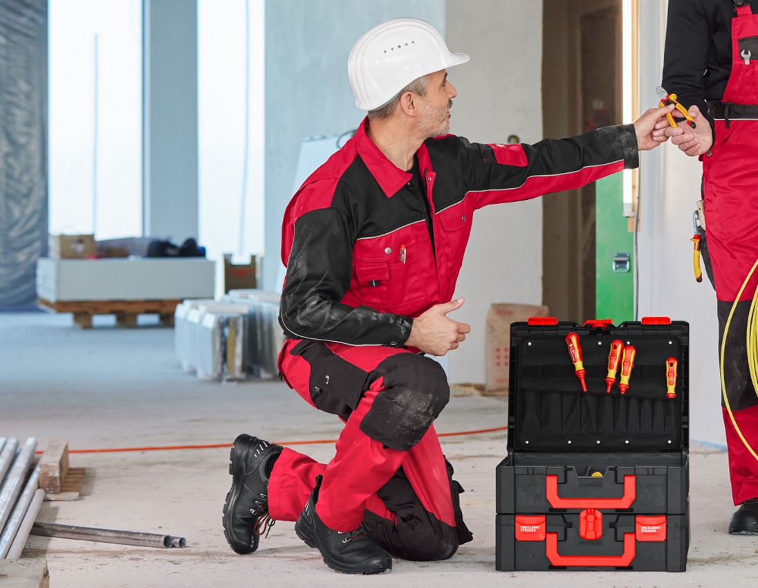 Work Jackets: Work jacket e.s.image + red/black 4