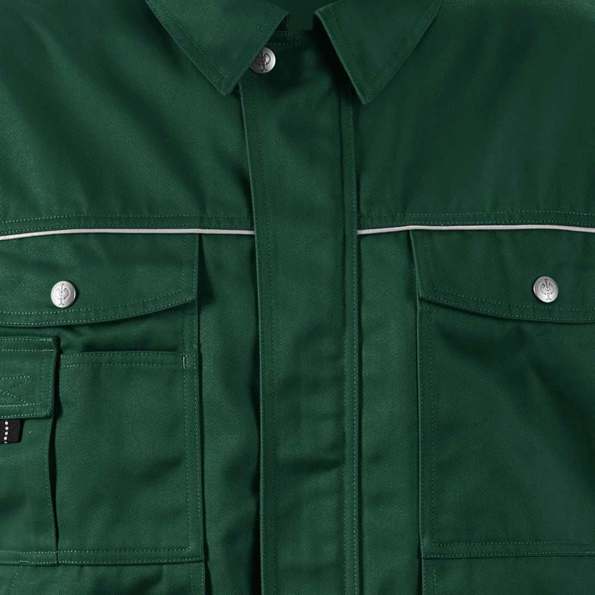 Vestes de travail: Veste de travail e.s.classic + vert 2