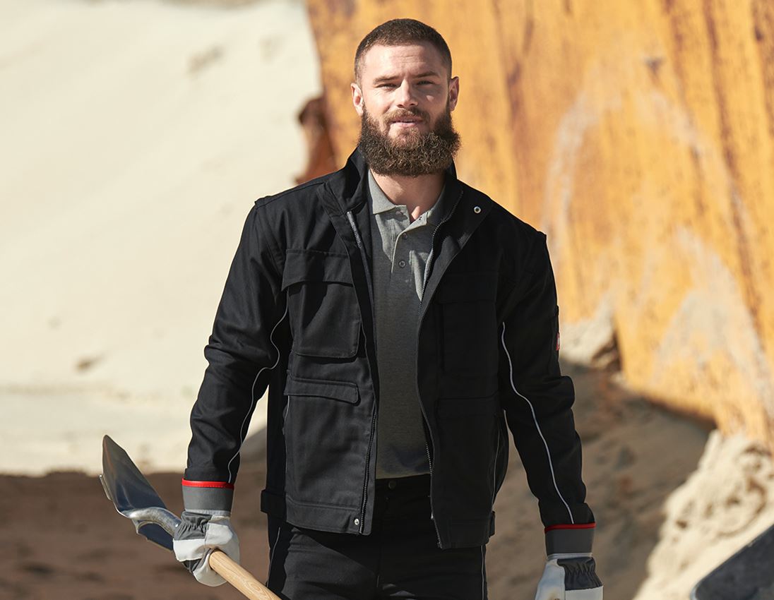 Vestes de travail: Veste de travail e.s.prestige + noir