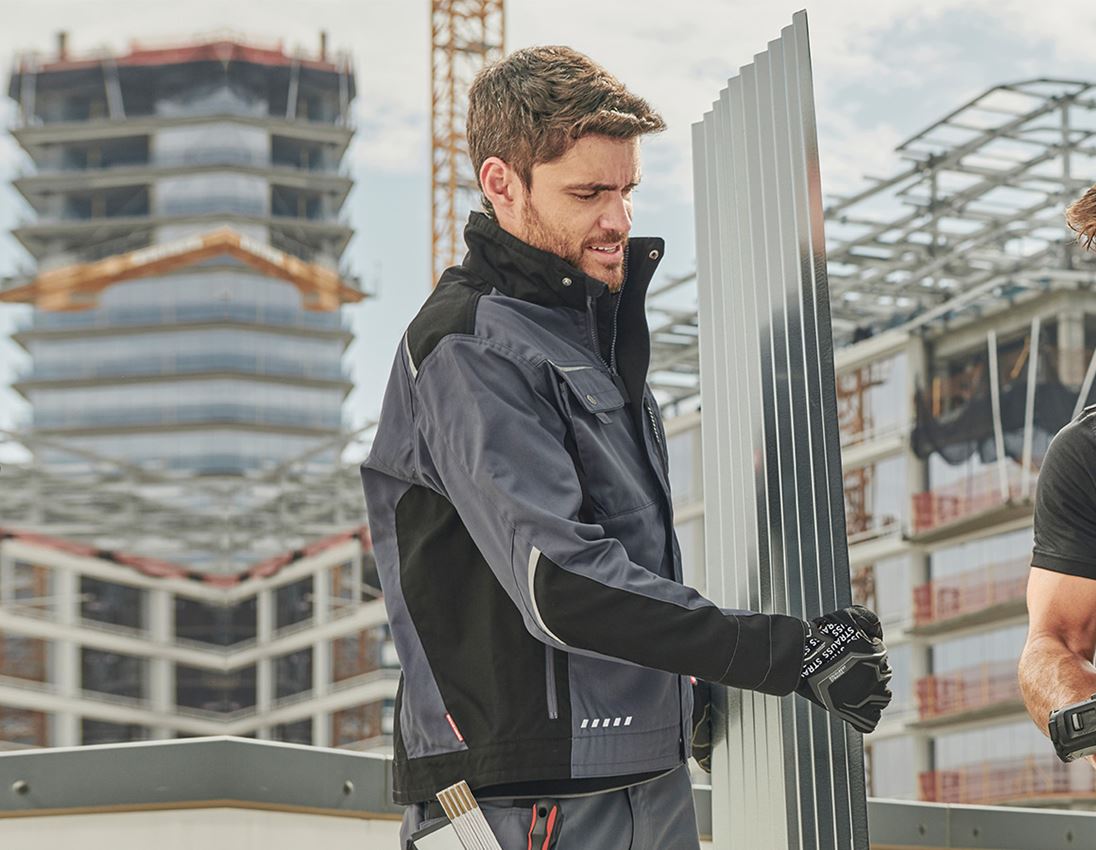 Work Jackets: Jacket e.s.motion + grey/black 1