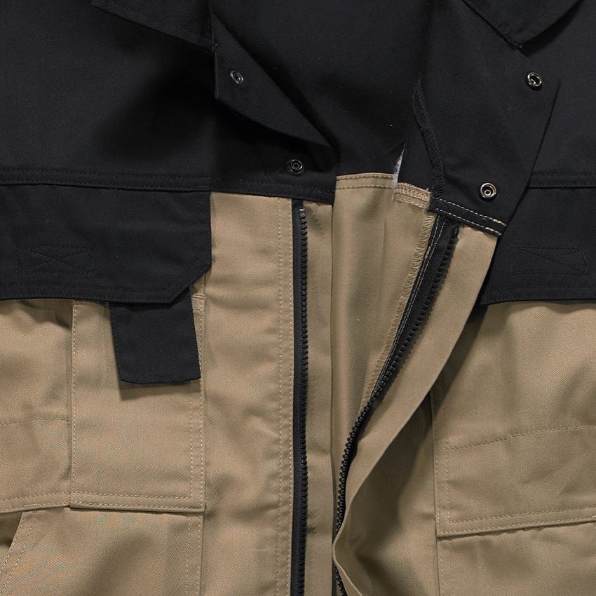 Work Jackets: STONEKIT Work jacket Odense + khaki/black 2