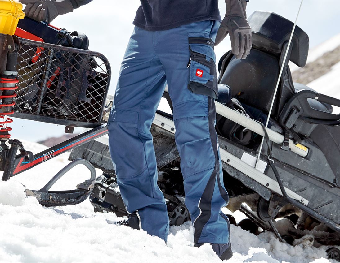 Themen: Bundhose e.s.motion Winter + kobalt/pazifik