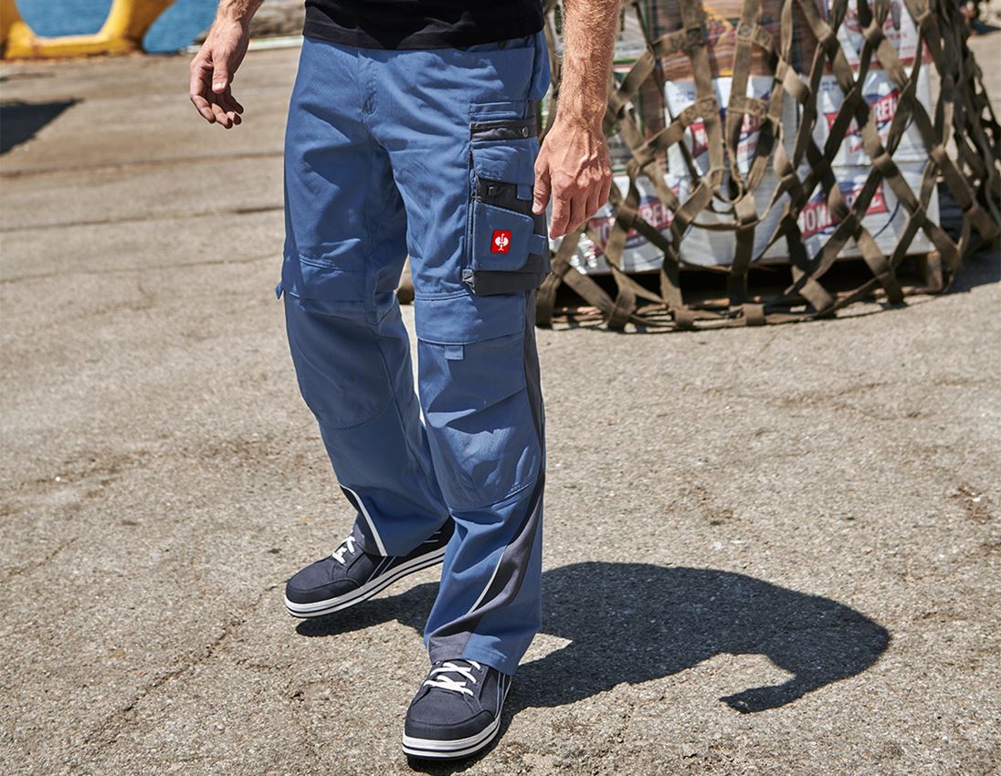 Hosen: Bundhose e.s.motion + kobalt/pazifik