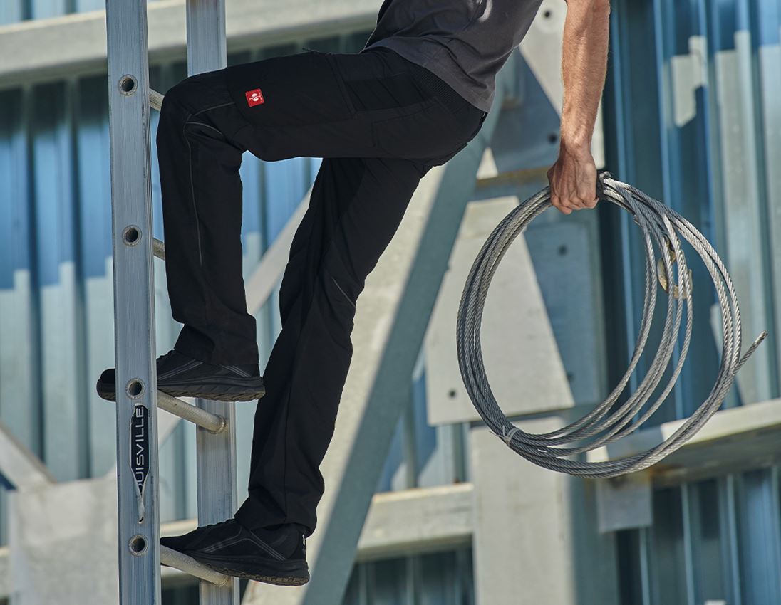 Work Trousers: Trousers e.s.vision, men's + black 1