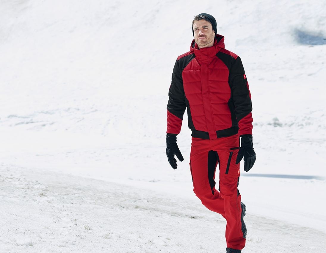 Themen: Winter Bundhose e.s.vision + rot/schwarz 1