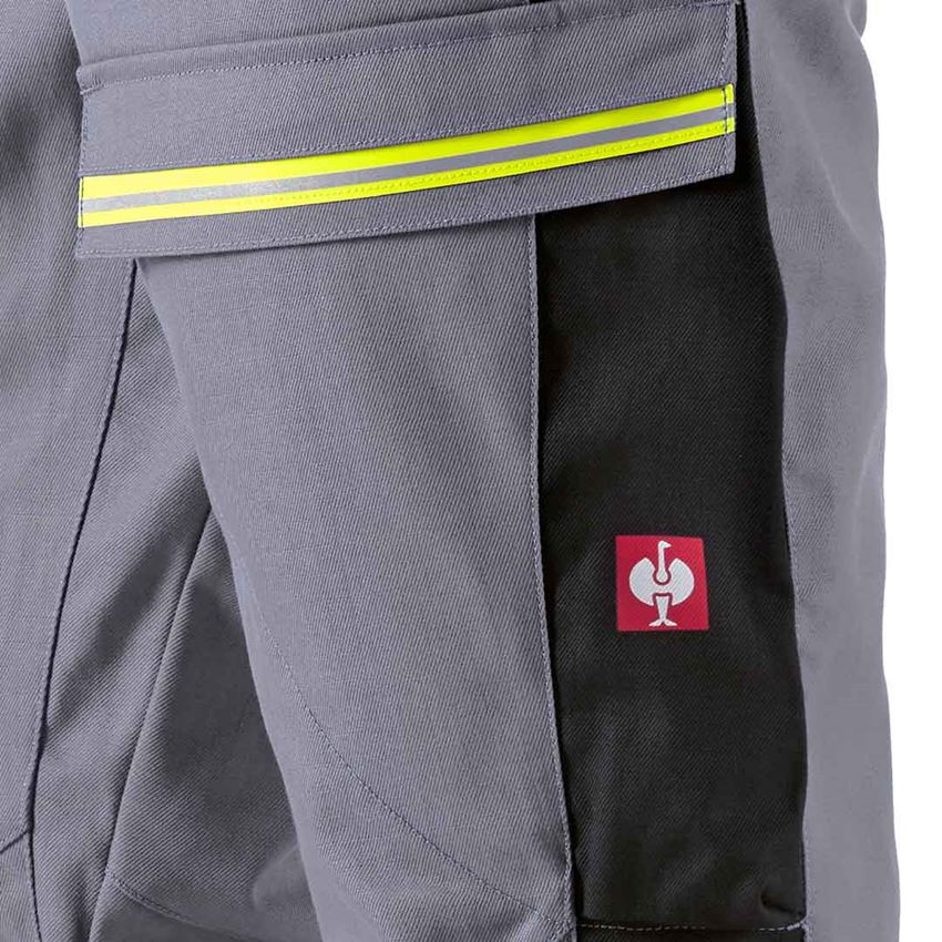 Pantalons de travail: Pantalon à taille élastique e.s.vision multinorm* + gris/noir 2