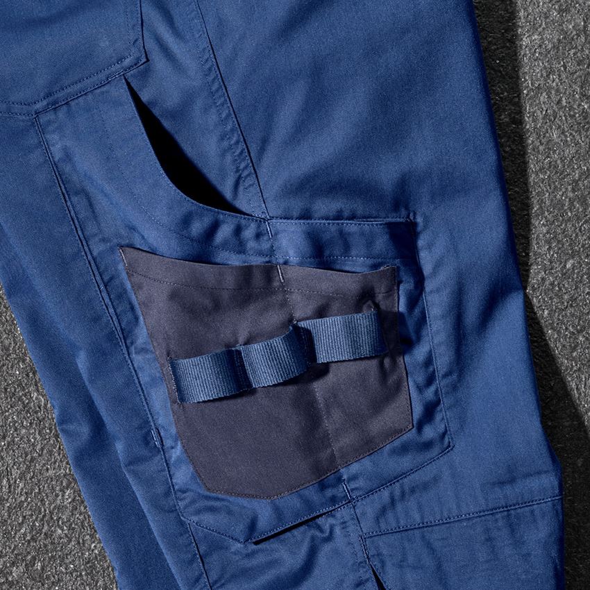Topics: Trousers e.s.concrete light + alkaliblue/deepblue 2
