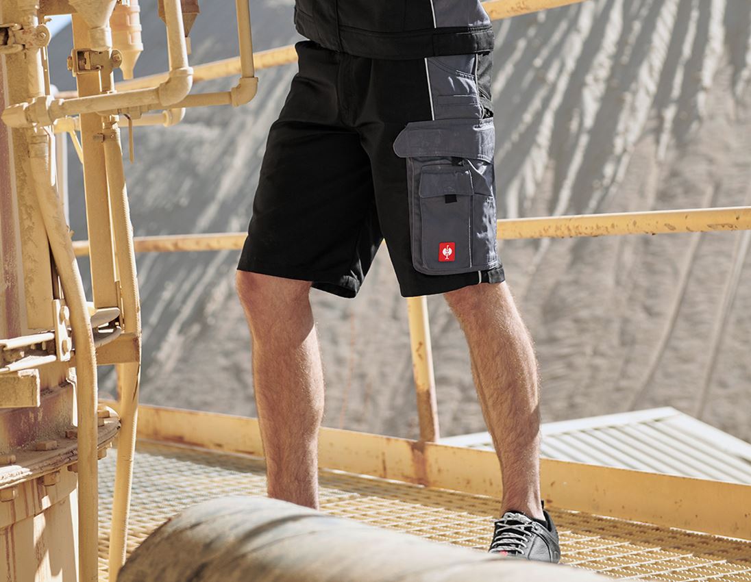 Bekleidung: SET: Bundhose + Short e.s.active + schwarz/anthrazit