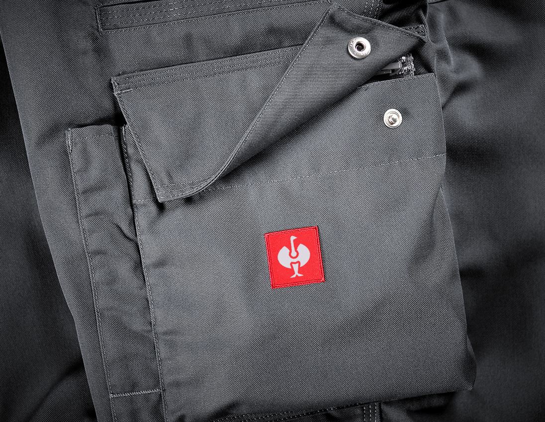 Work Trousers: Bib & brace e.s.industry + cement 2