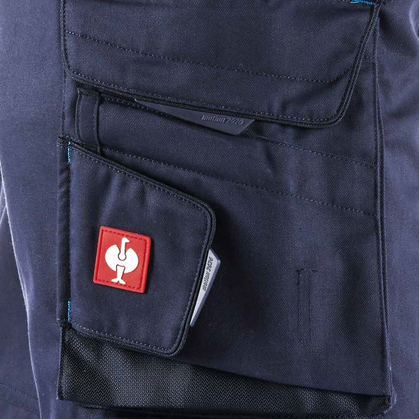Hosen: Short e.s.motion 2020 + dunkelblau/atoll 2