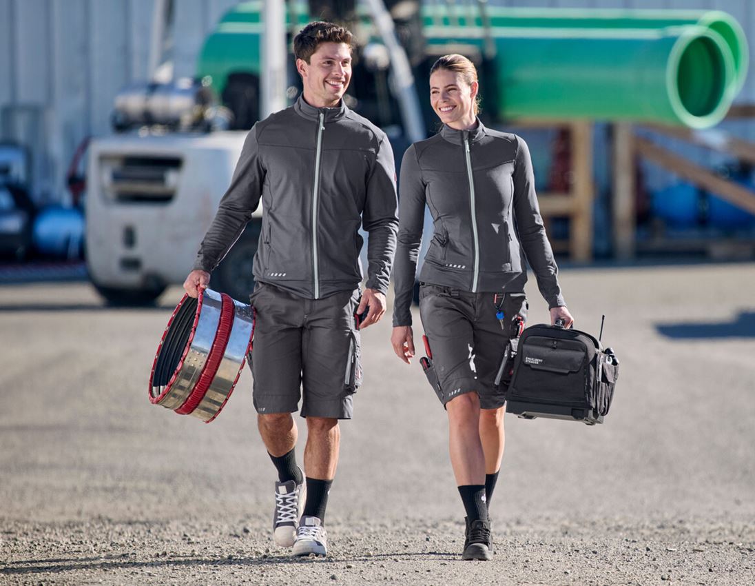 Bricklayers: Shorts e.s.motion 2020 + anthracite/platinum 2