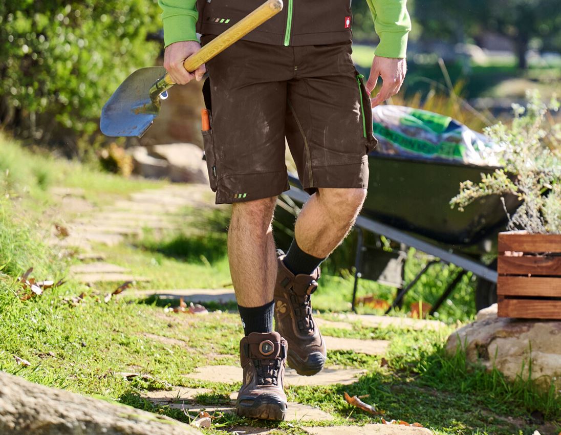 Bricklayers: Shorts e.s.motion 2020 + chestnut/seagreen 2