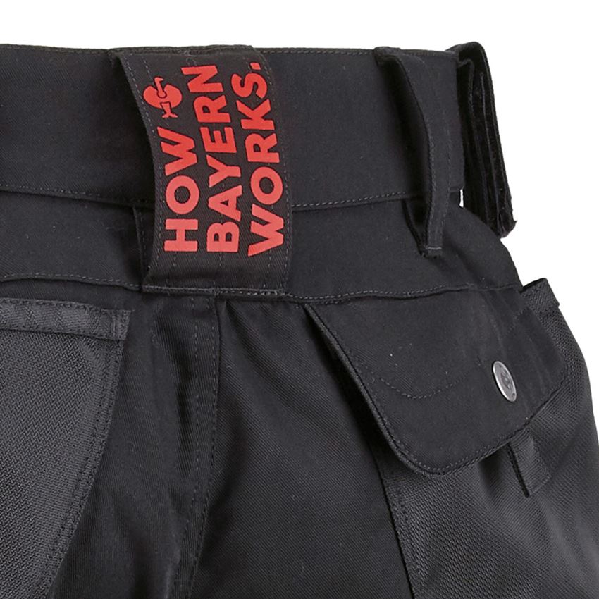 Kollaborationen: FCB Work Shorts + black/straussred 2