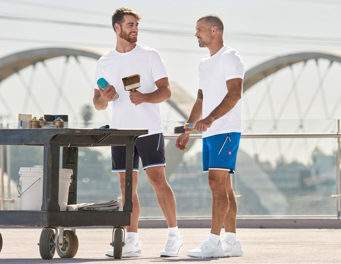 Hosen: Short e.s.ambition + enzianblau/graphit 2