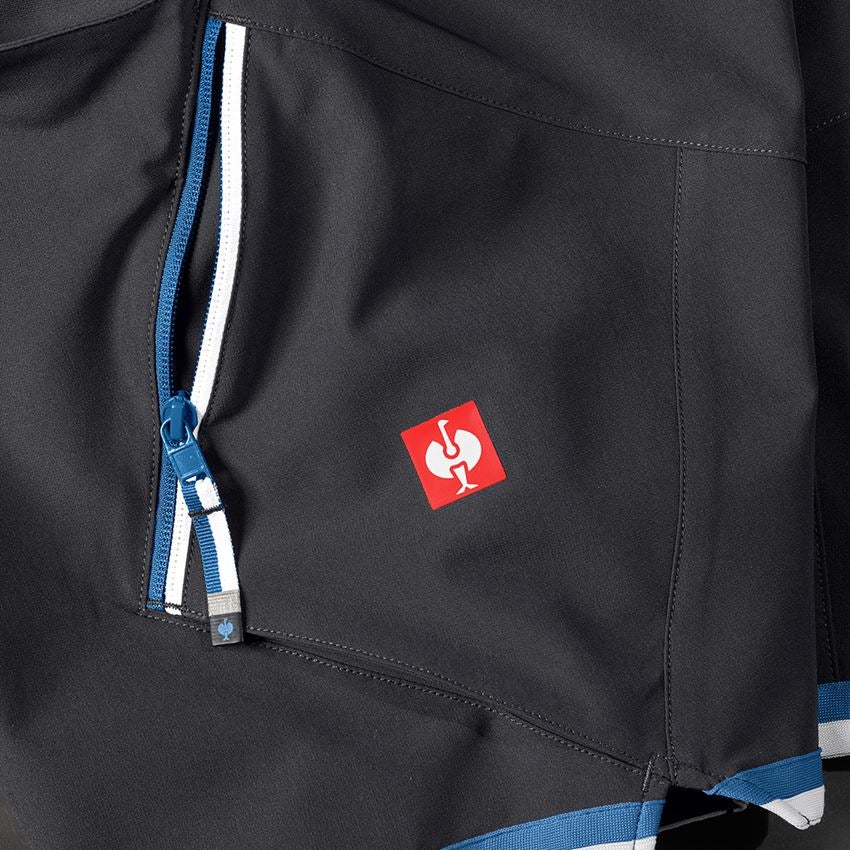Hosen: Short e.s.ambition + graphit/enzianblau 2