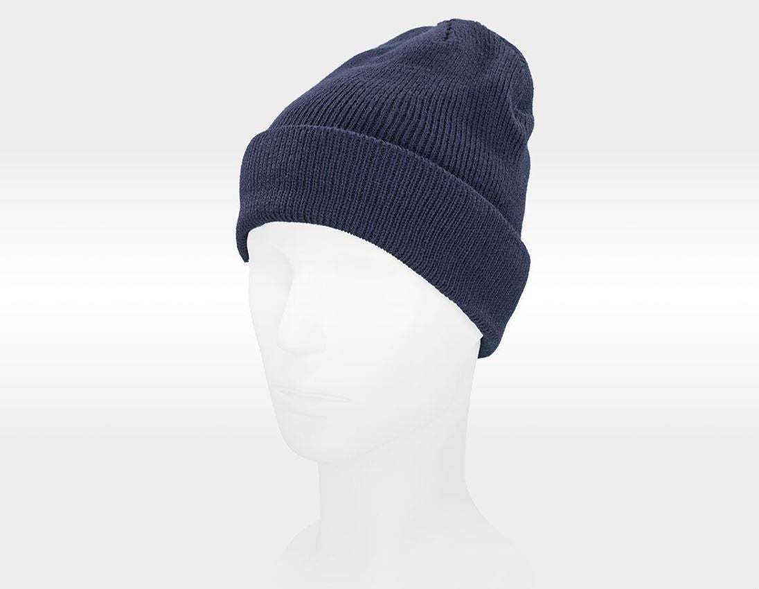 Winter accessories: Knitted hat Jan Thinsulate + navy blue