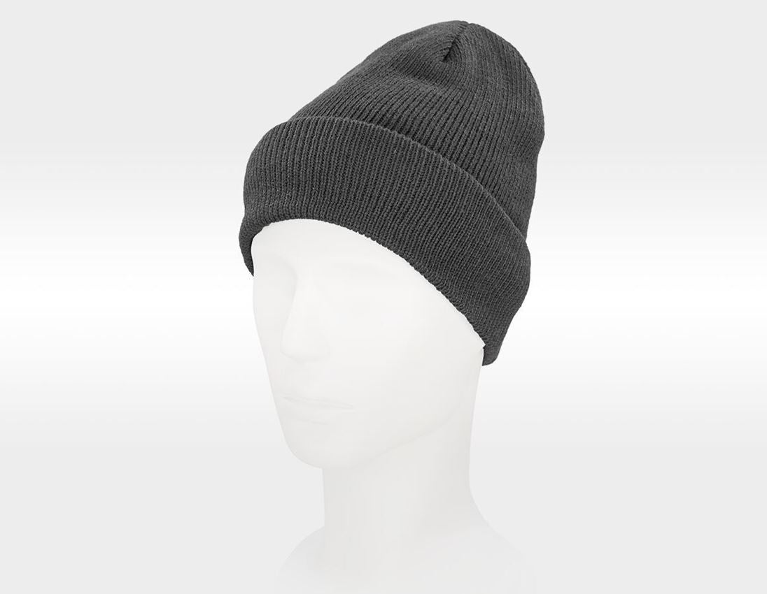 Winter accessories: Knitted hat Jan Thinsulate + anthracite